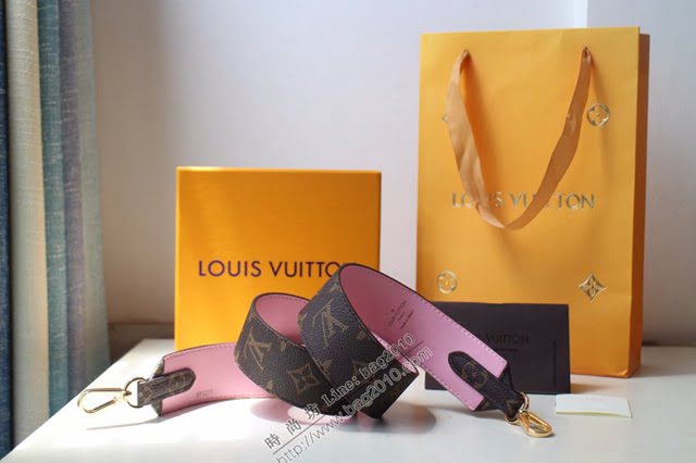 lv肩帶 J02330 MONOGRAM肩帶 lv老花配皮肩帶  lvqb1171